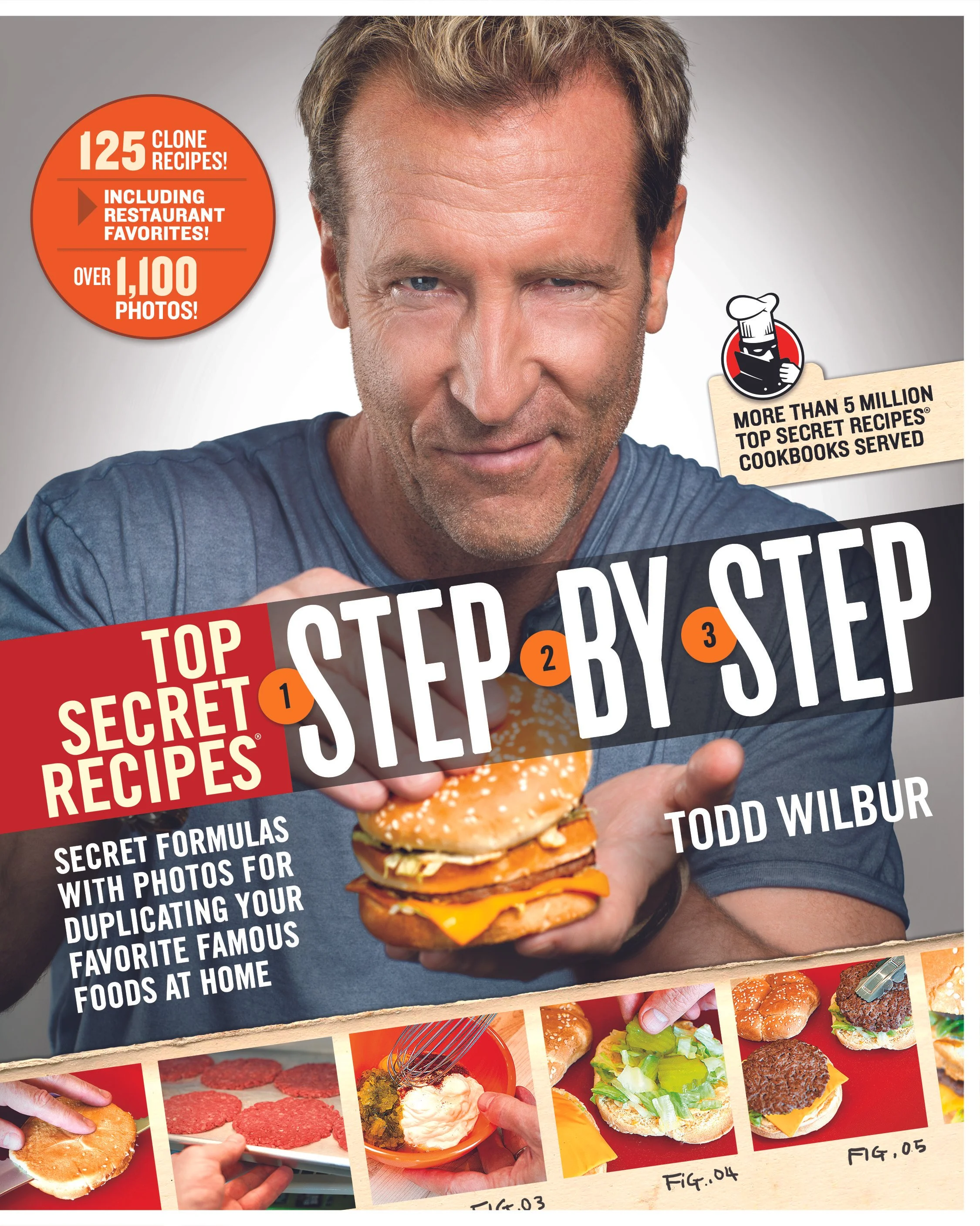 Todd Wilbur Top Secret Recipes cookbook cover photographed by Zan Passante