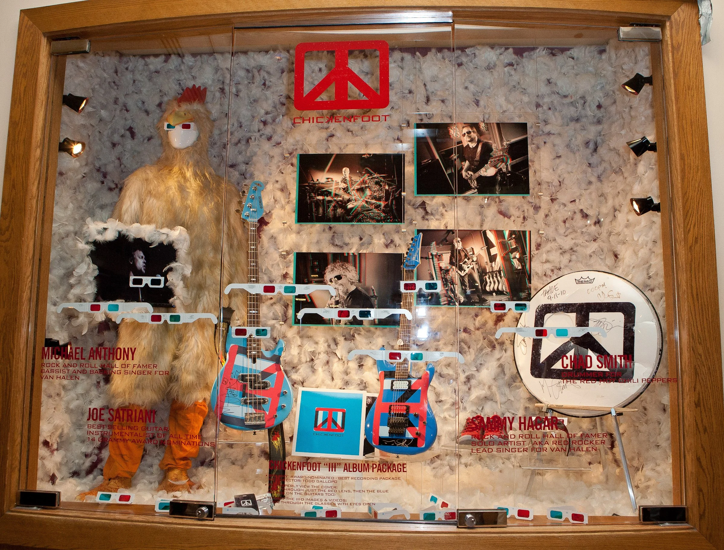 Chickenfoot music video production still