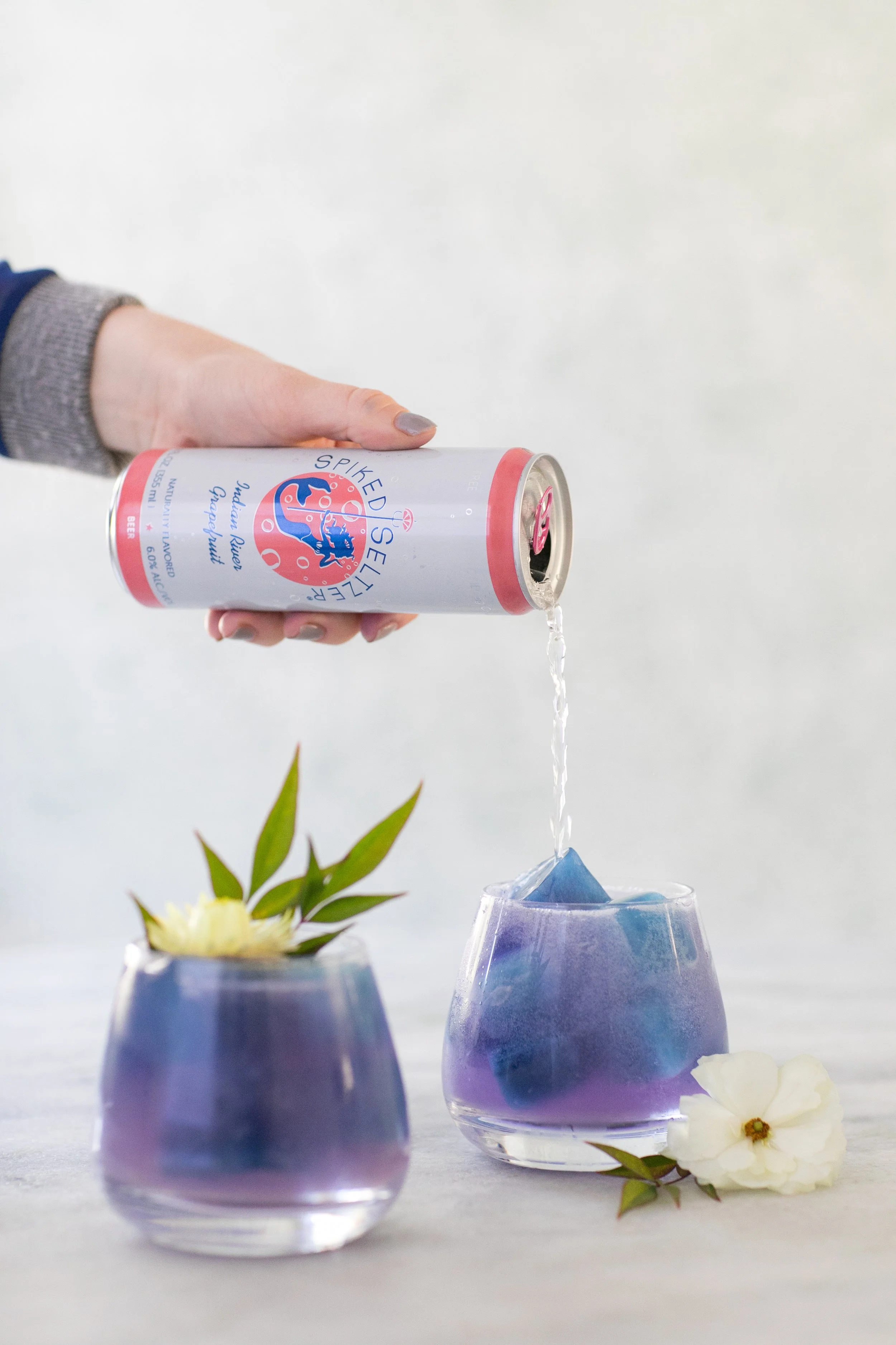 Spiked seltzer product photography by Zan Passante